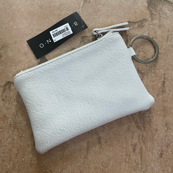 Coinbag Keyring Mist White New - Picture 2 of 3